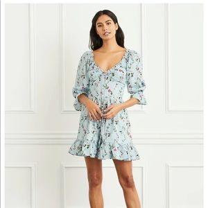 Hillhouse Home Samantha dress in pond floral